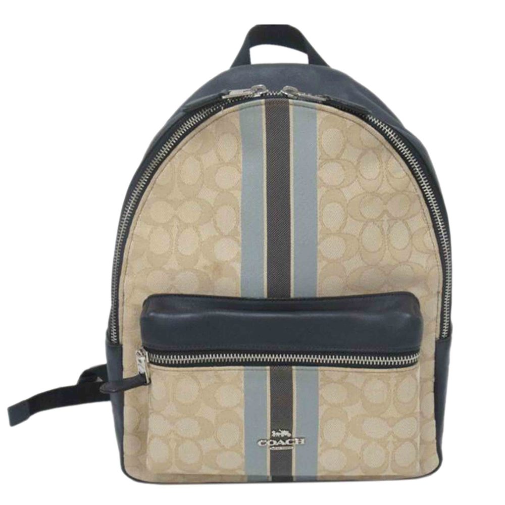 Coach Rucksack Signature Leather Bag